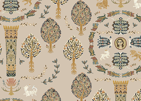 Ткань Mojd Collection 1 Коптская/0903