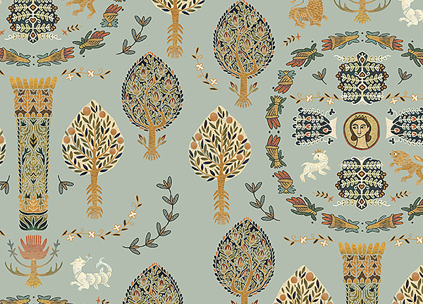 Ткань Mojd Collection 1 Коптская/0904