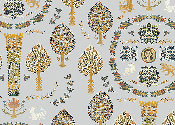 Ткань Mojd Collection 1 Коптская/0902