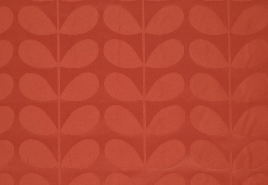 Ткань Orla Kiely Wovens-Volume One JacquardStem/Tomato
