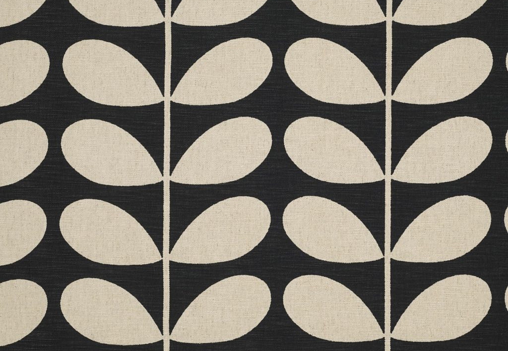 Ткань Orla Kiely Wovens-Volume One SlubCottonGiantStem/GunMetal