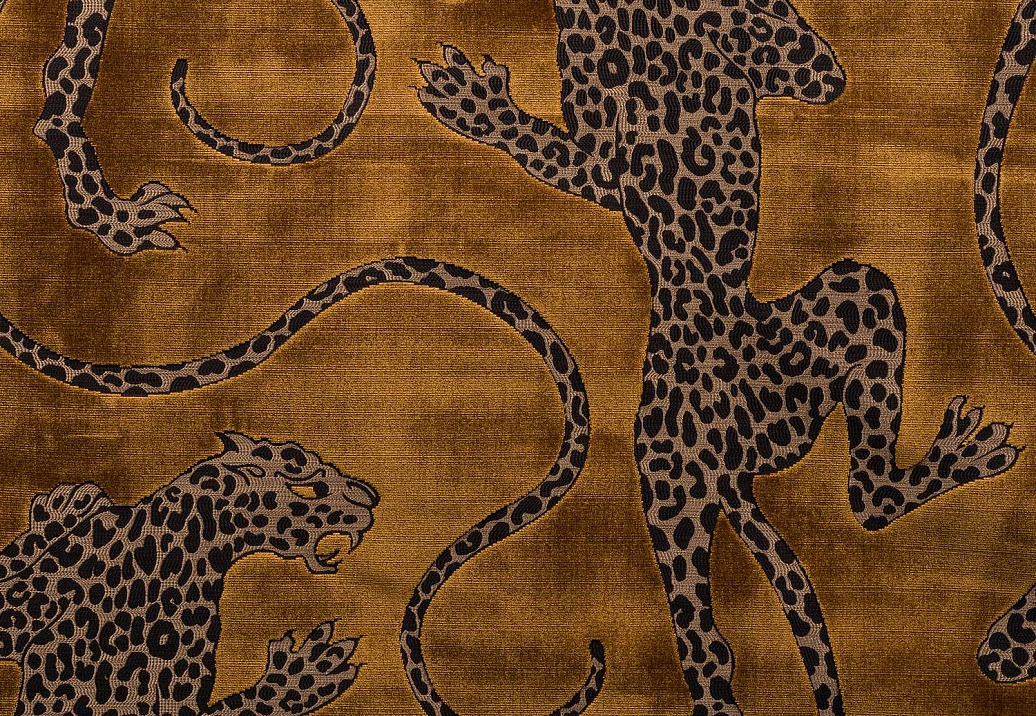 Ткань Mokum The Royal Menagerie Panthera/Gold
