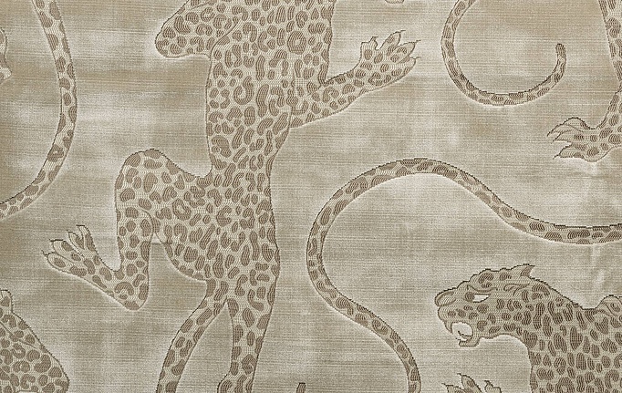 Австралийская ткань Mokum, коллекция The Royal Menagerie, артикул Panthera/Snow