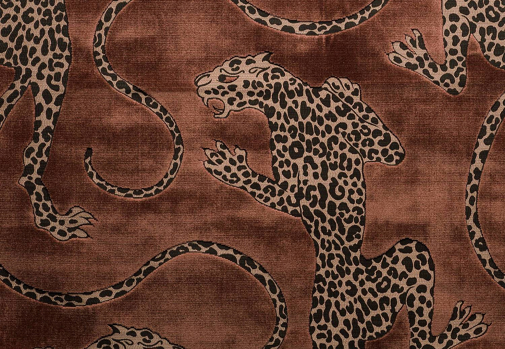 Ткань Mokum The Royal Menagerie Panthera/Whisky