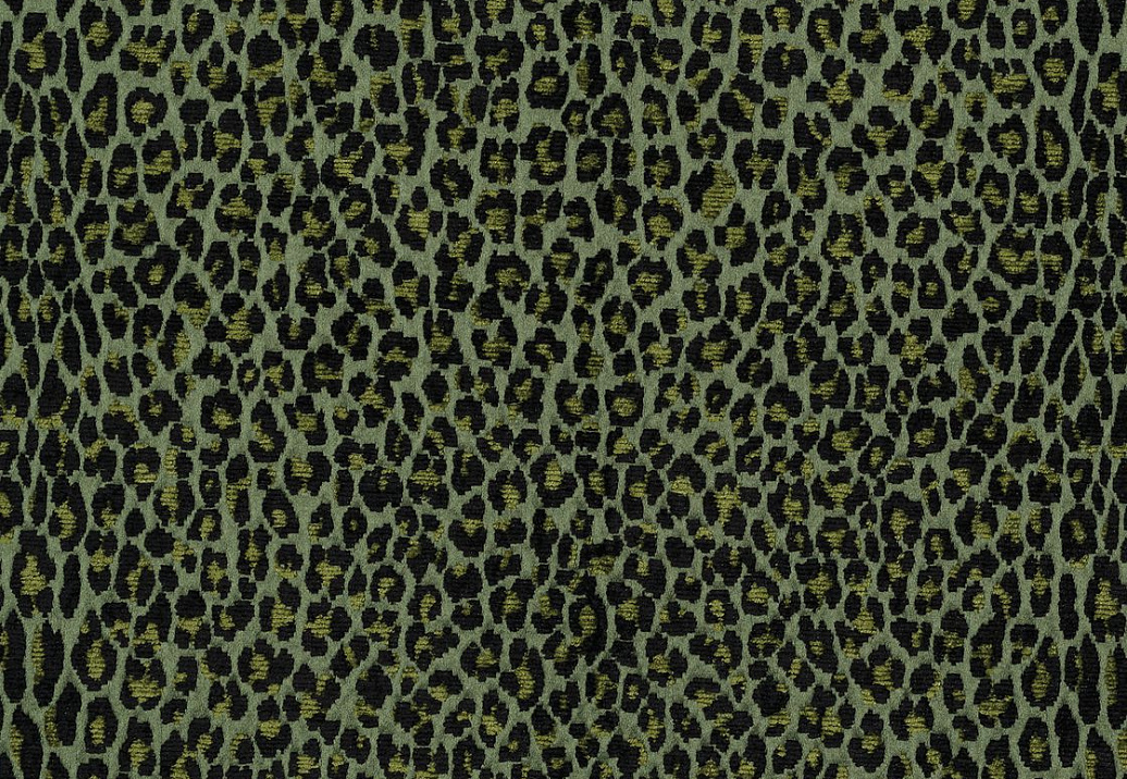 Ткань Mokum The Royal Menagerie Leopardo/Palm Leaf