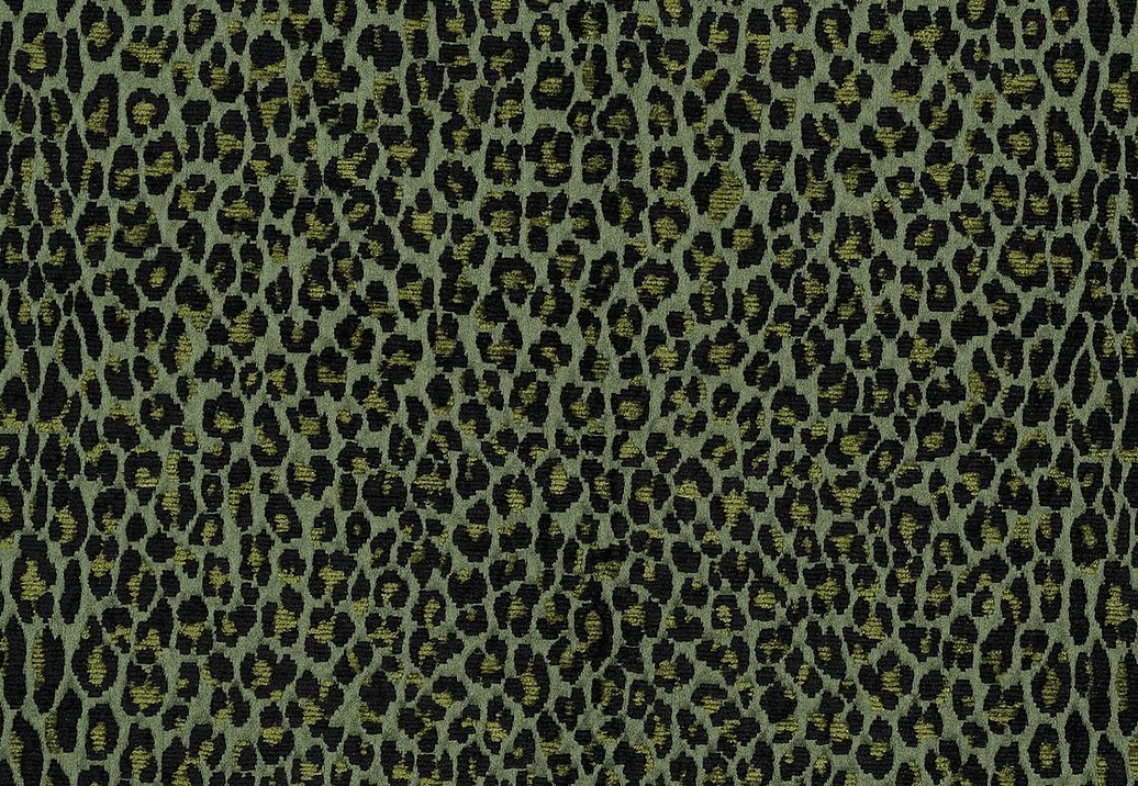 Ткань Mokum The Royal Menagerie Leopardo/Palm Leaf