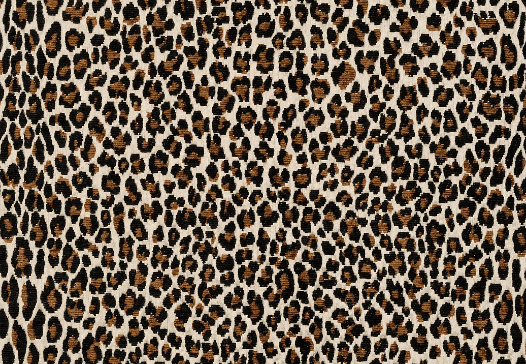 Ткань Mokum The Royal Menagerie Leopardo/Tobacco