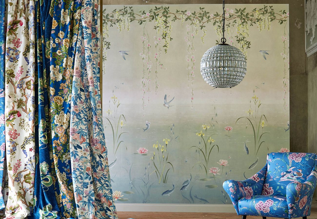 Ткань Sanderson Water Garden 226962