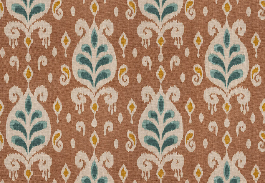 Ткань Fabricut Charlotte Moss Canvas Bimini/Chestnut