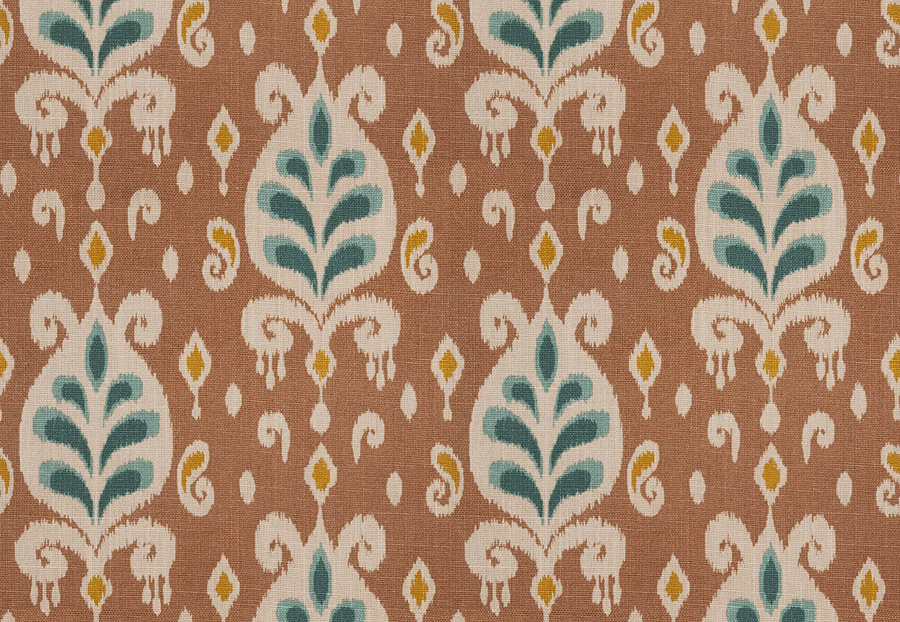 Ткань Fabricut Charlotte Moss Canvas Bimini/Chestnut