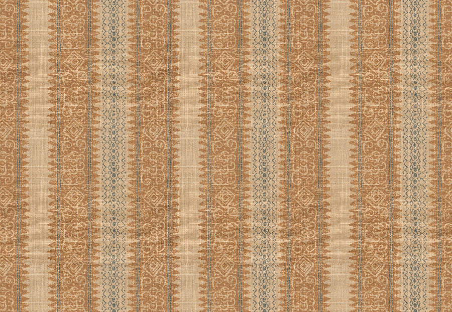 Ткань Fabricut Charlotte Moss Canvas Frascati/Chestnut