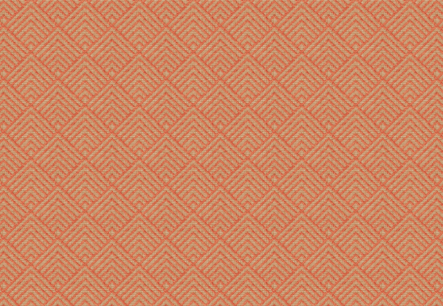 Ткань Fabricut Charlotte Moss Coral Vicenza/Coral