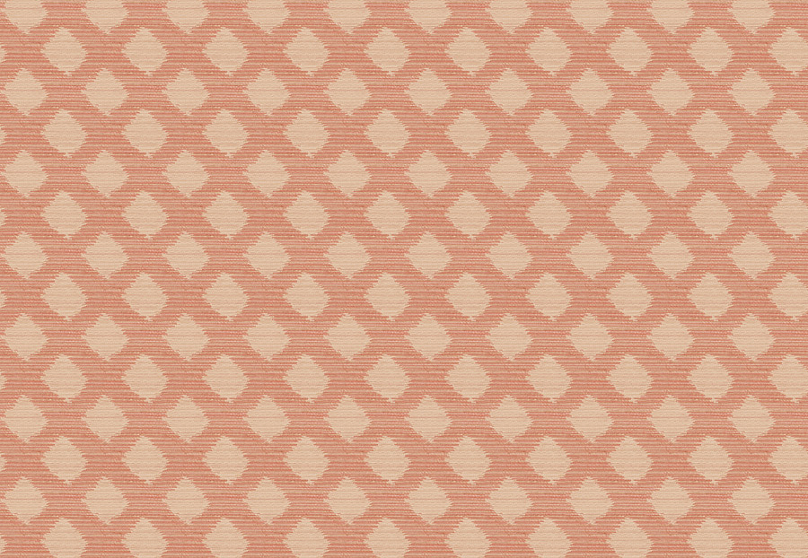 Ткань Fabricut Charlotte Moss Coral Treviso/Coral