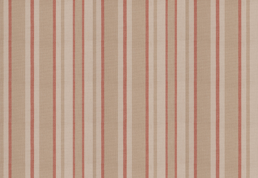 Ткань Fabricut Charlotte Moss Coral Tivoli/Persimmon