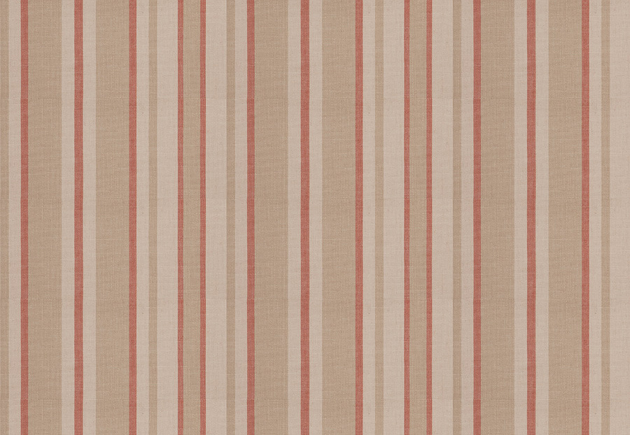 Ткань Fabricut Charlotte Moss Coral Tivoli/Persimmon