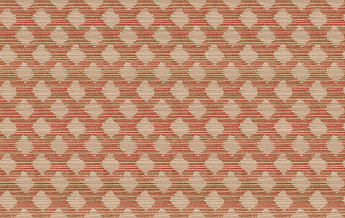 Американская ткань Fabricut, коллекция Charlotte Moss Coral, артикул Treviso/Henna