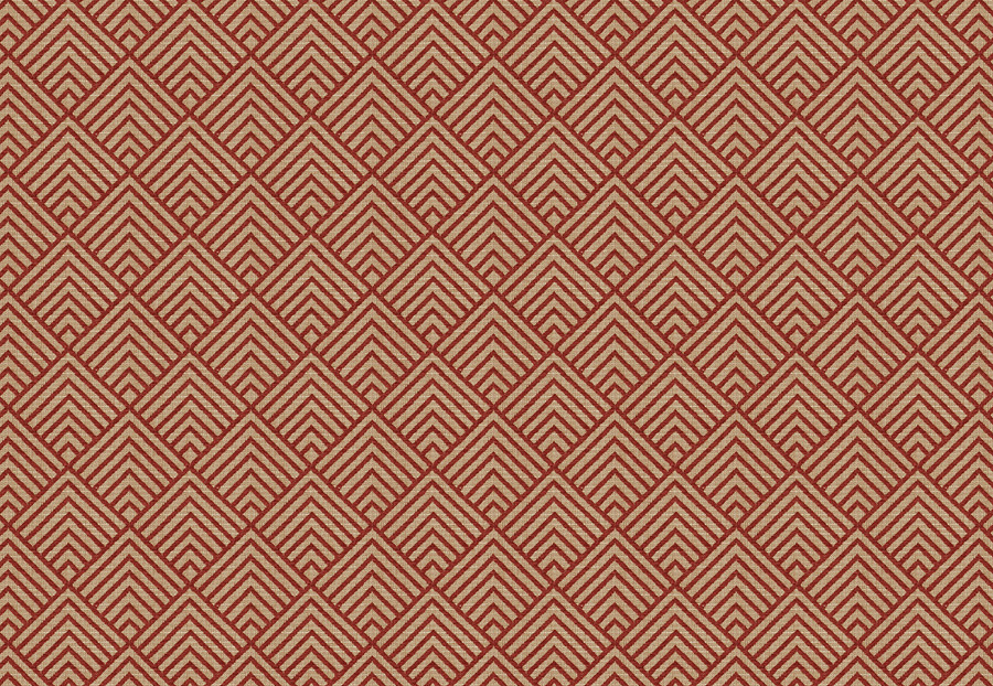 Ткань Fabricut Charlotte Moss Coral Vicenza/Henna