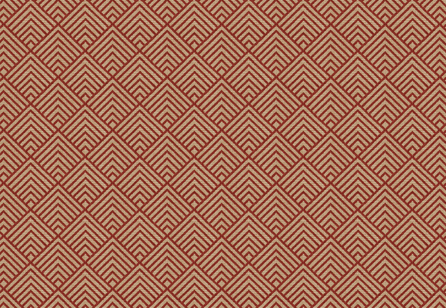 Ткань Fabricut Charlotte Moss Coral Vicenza/Henna