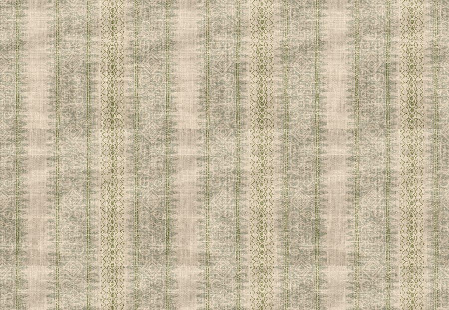 Ткань Fabricut Charlotte Moss Watercolor Frascati/Cypress