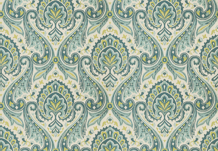 Ткань Fabricut Charlotte Moss Watercolor Mauves/Peacock