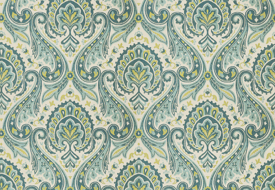 Ткань Fabricut Charlotte Moss Watercolor Mauves/Peacock