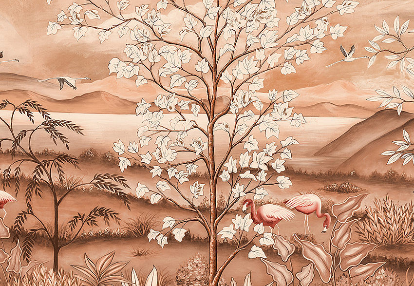 Панно и фотообои Faboie Silk Painting 4 F-SN4014