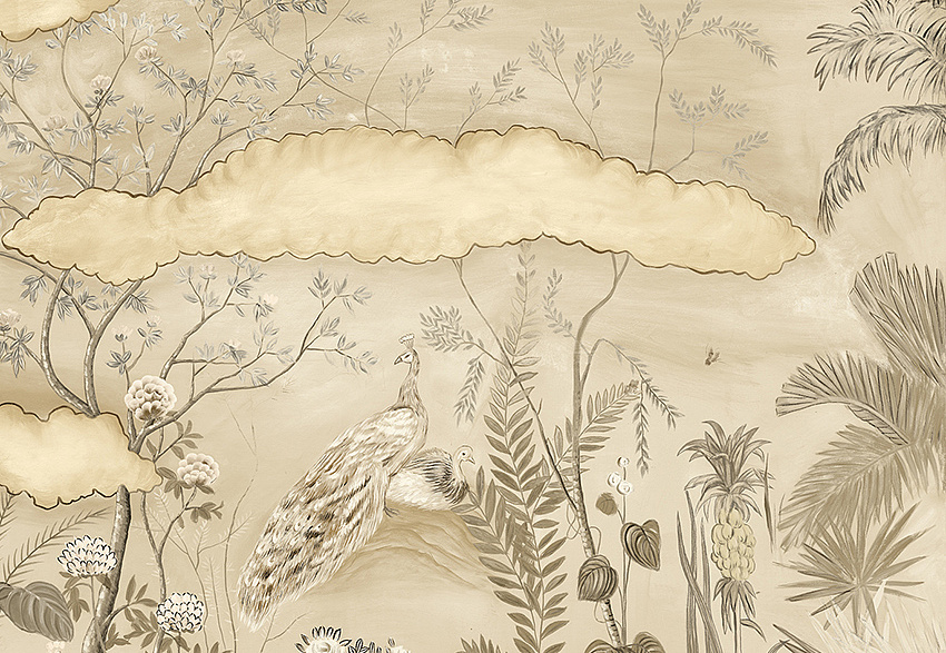 Панно и фотообои Faboie Silk Painting 4 F-SN4021