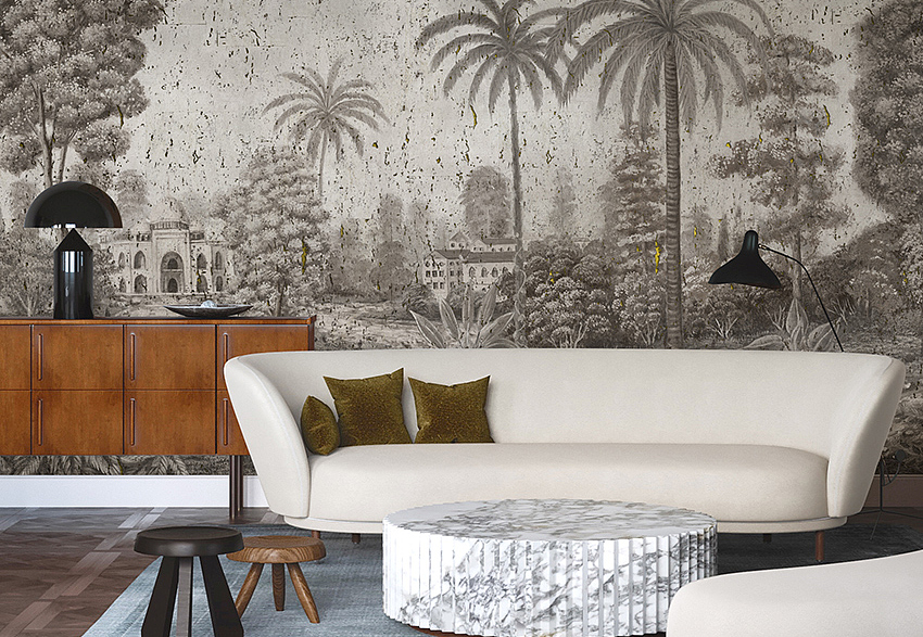 Панно и фотообои Faboie Silk Painting 4 F-SN4052
