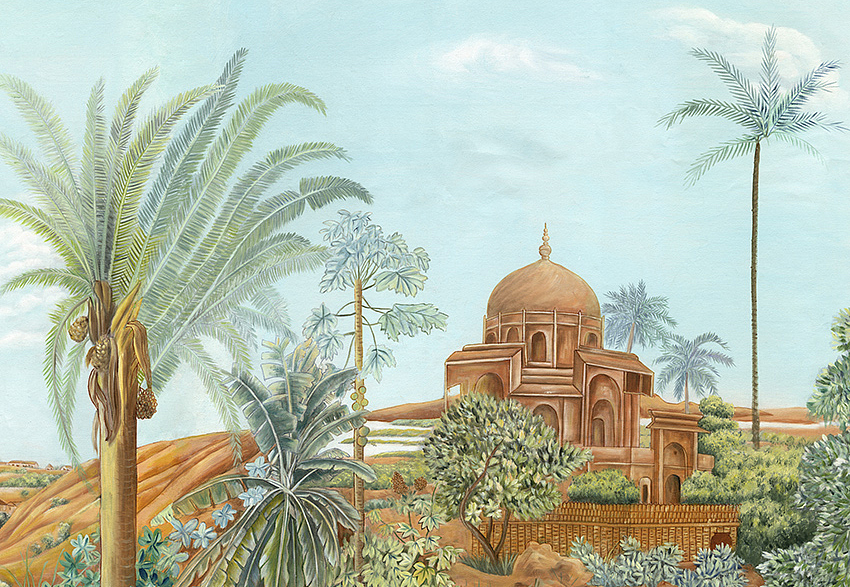 Панно и фотообои Faboie Silk Painting 4 F-SN4081