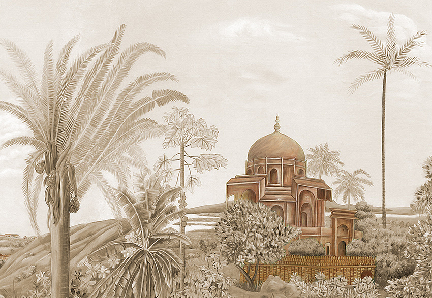 Панно и фотообои Faboie Silk Painting 4 F-SN4082