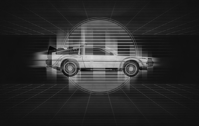 Российские панно и фотообои Factura, коллекция Collection 2024, артикул BACK TO FUTURE/4