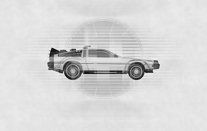 Российские панно и фотообои Factura, коллекция Collection 2024, артикул BACK TO FUTURE/8