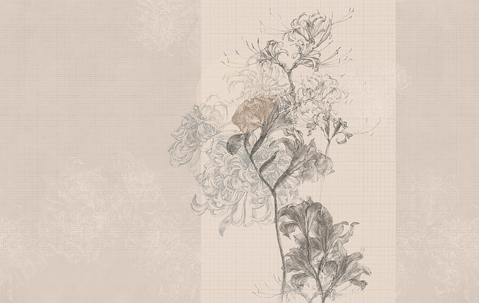 Российские панно и фотообои Factura, коллекция Collection 2024, артикул DELINEA/4