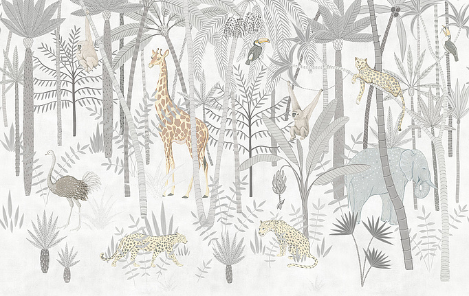 Российские панно и фотообои Factura, коллекция Collection 2024, артикул SAFARI/2
