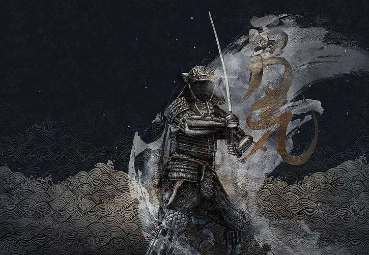 Панно и фотообои Factura Collection 2024 SAMURAI/2