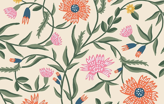 Американские обои York, коллекция Rifle Paper Co. Third Edition, артикул RF7433