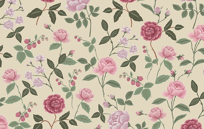 Американские обои York, коллекция Rifle Paper Co. Third Edition, артикул RF7541