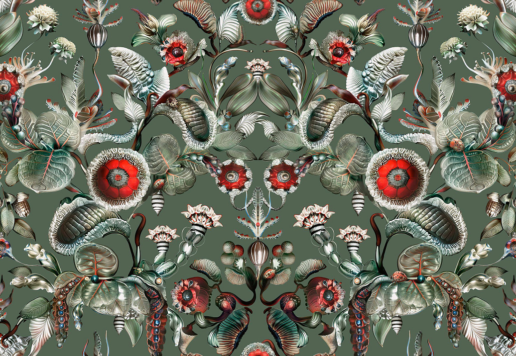 Обои Arte Moooi Wallcovering Green House MO5001