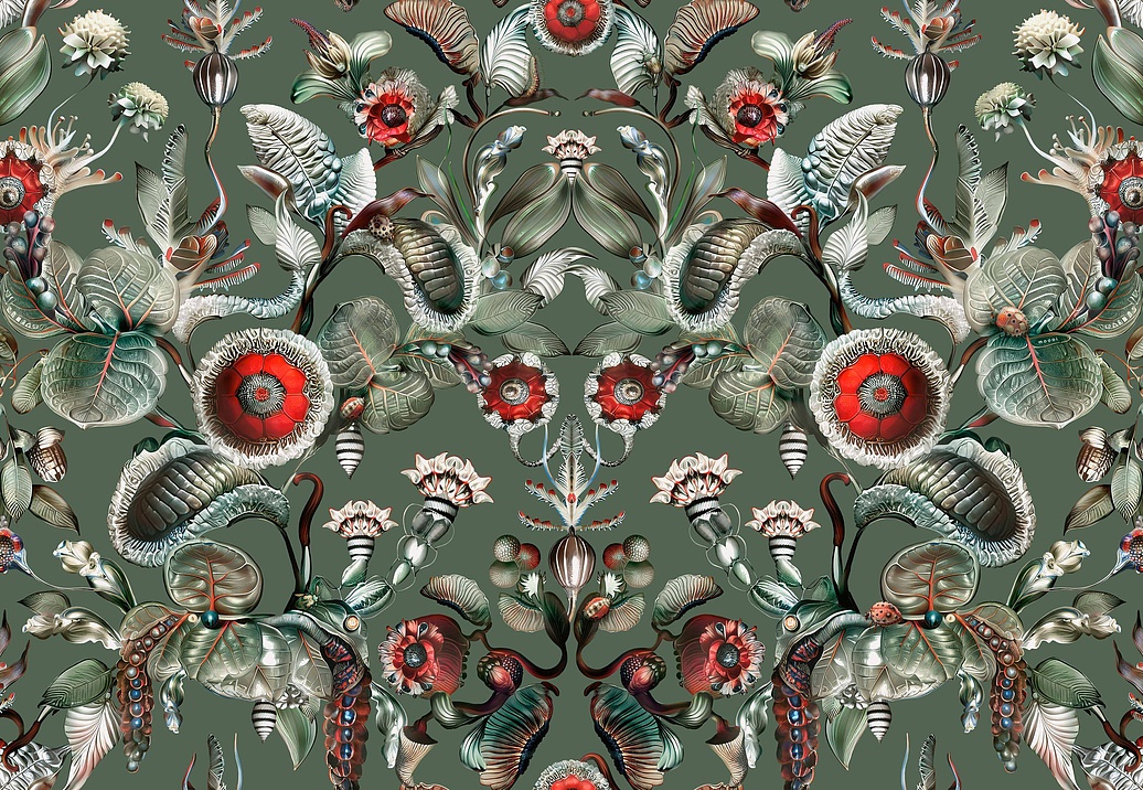 Обои Arte Moooi Wallcovering Green House MO5001