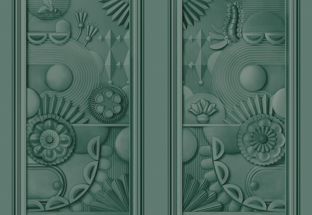 Обои Arte Moooi Wallcovering Green House MO5052