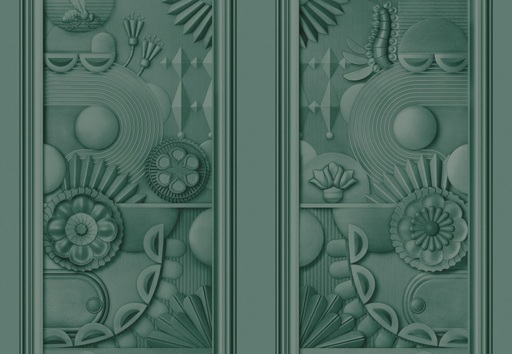 Обои Arte Moooi Wallcovering Green House MO5052