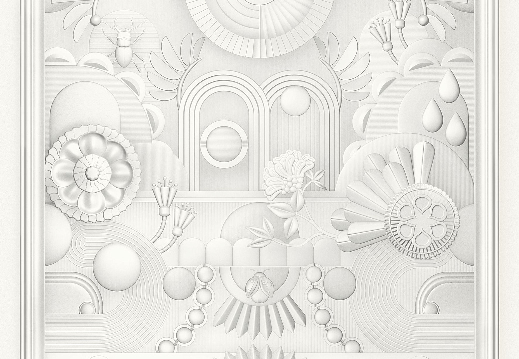Обои Arte Moooi Wallcovering Green House MO5055