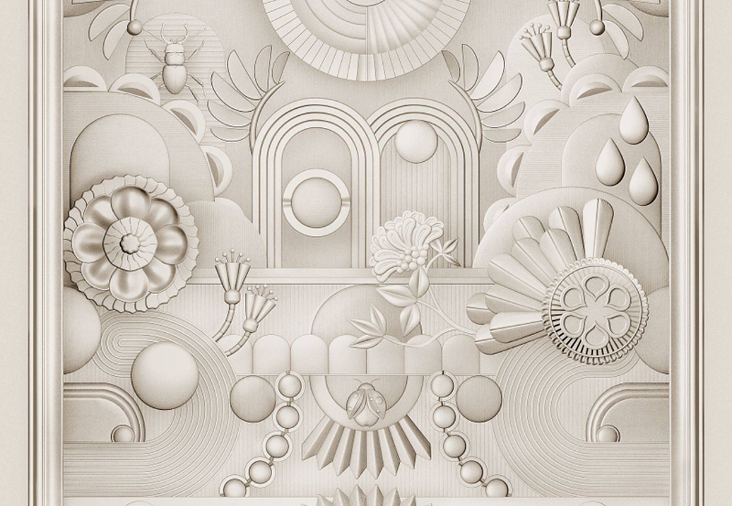 Обои Arte Moooi Wallcovering Green House MO5056