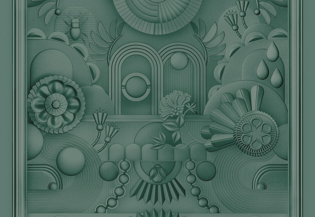 Обои Arte Moooi Wallcovering Green House MO5057