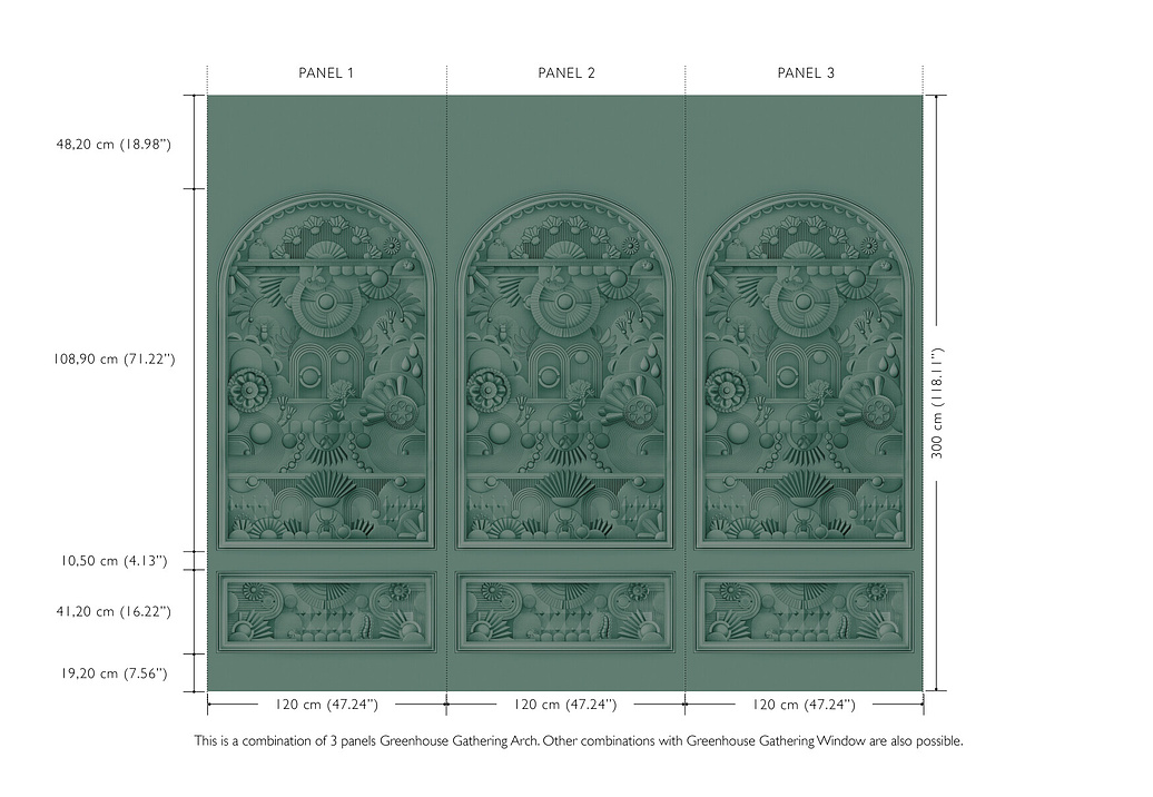 Обои Arte Moooi Wallcovering Green House MO5057