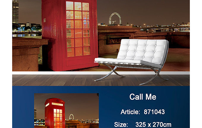 Немецкие панно и фотообои KT-Exclusive, коллекция Metropolis, артикул 871043