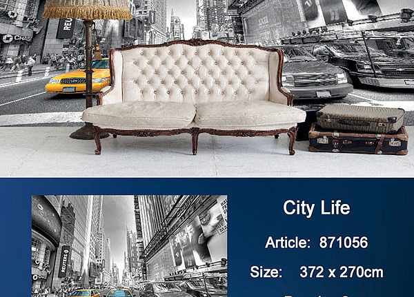 Панно и фотообои KT-Exclusive Metropolis 871056