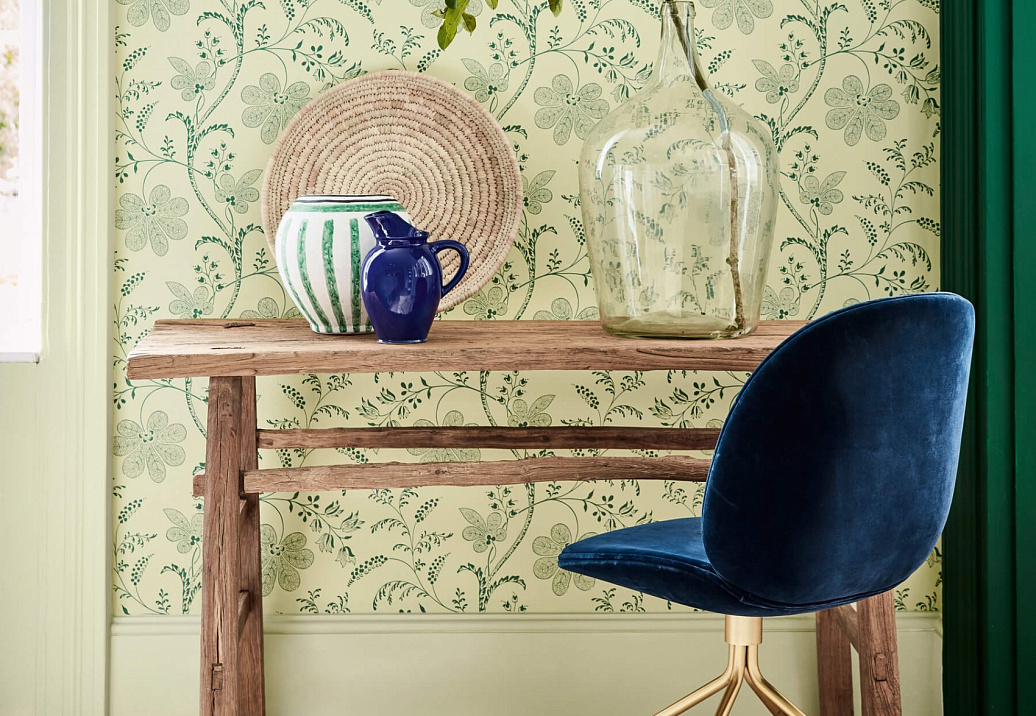 Обои Little Greene London Wallpapers V 0256BSACORN