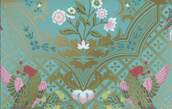 Английские обои Little Greene, коллекция London Wallpapers V, артикул 0256BREMPRE