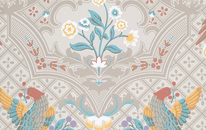 Английские обои Little Greene, коллекция London Wallpapers V, артикул 0256BRTRIUM